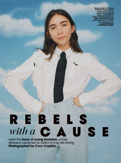 Teen Vogue Rebels with a Cause